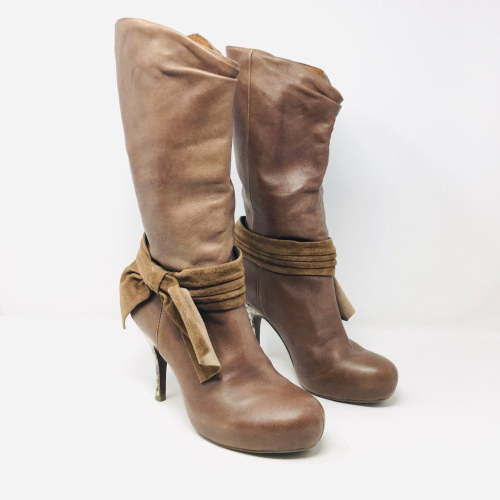 Poetic License tall Boots 8 4" heel